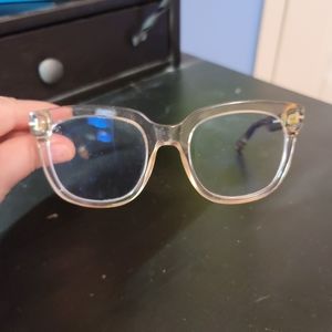 Tom Ford clear glasses oversize frames